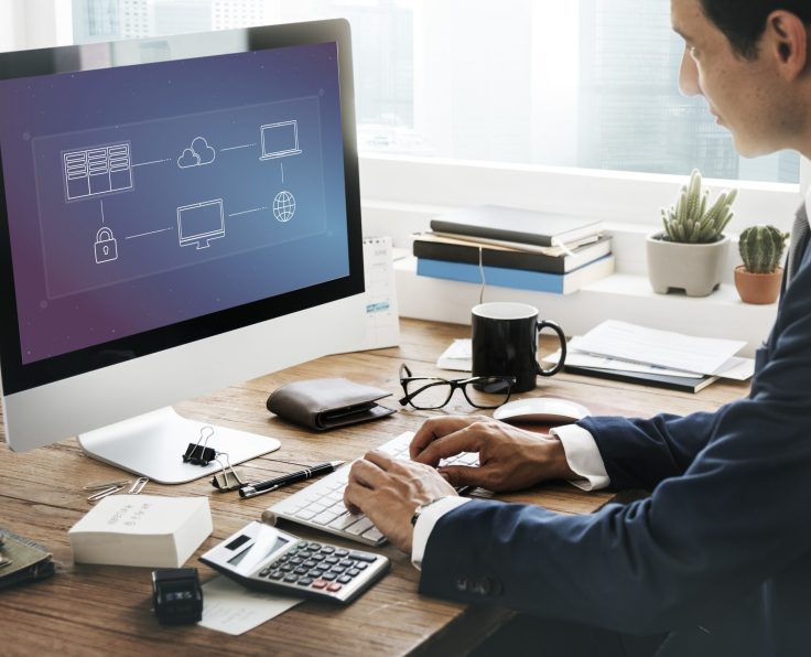 Cloud Computing Data Management Concept